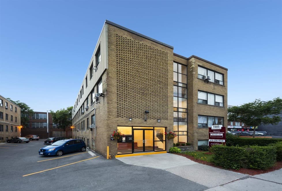 Eglinton Ave West, a multifamily rental property in Toronto, ON financed by Oakbank Capital Group