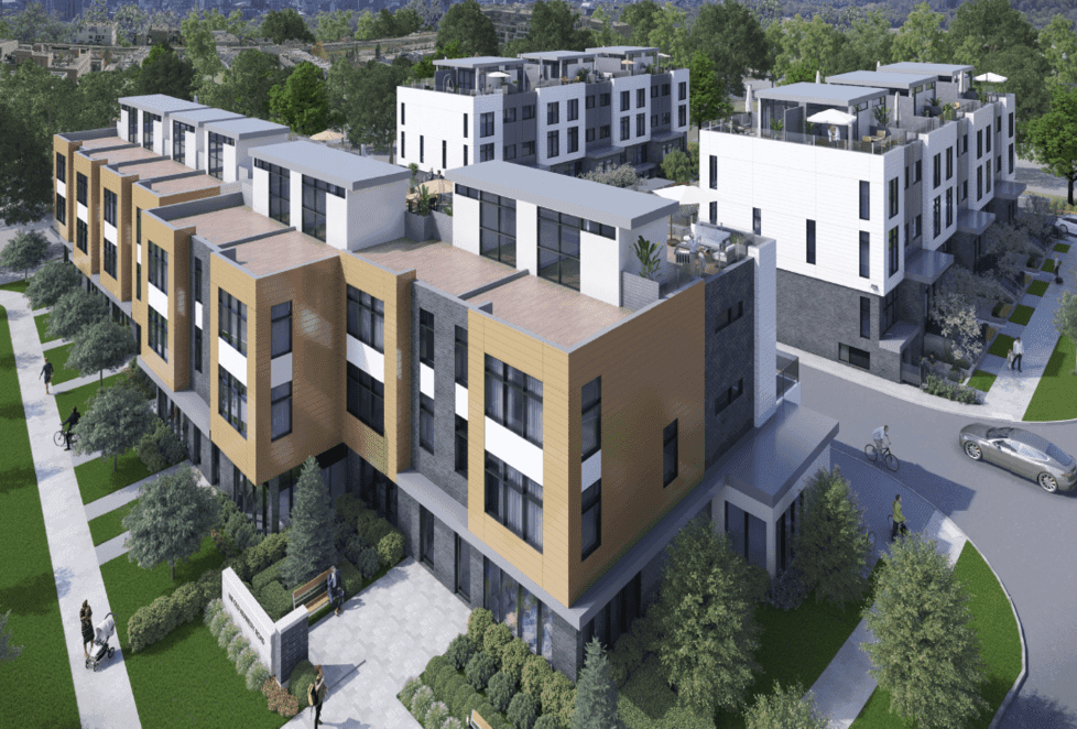 Old Kennedy Road, a condo development property in Markham, ON financed by Oakbank Capital Group